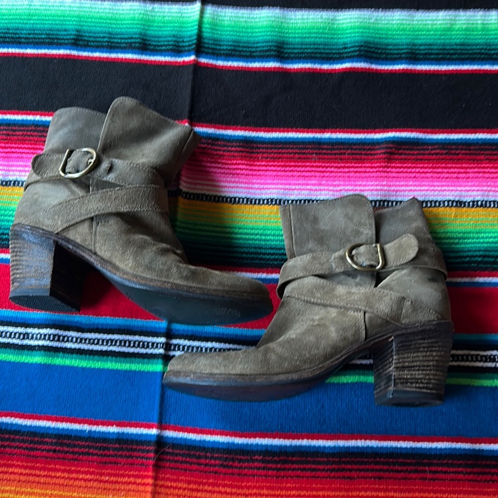 Fiorentini + Baker Nubis Stacked Bootie